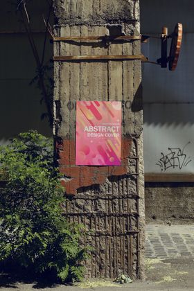 广告牌样机智能对象室外宣传mockups宣传架