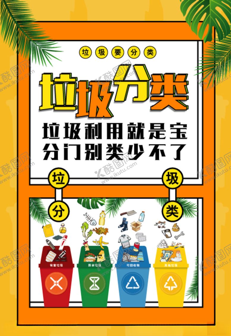 编号：48913906241052527622【酷图网】源文件下载-垃圾分类