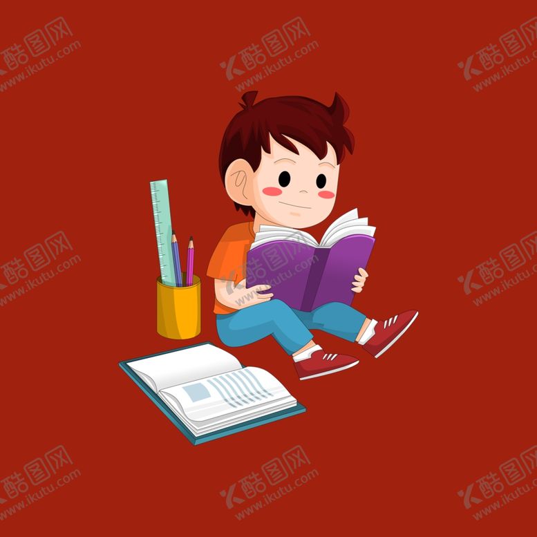 编号：16049502191519581242【酷图网】源文件下载-手绘儿童男孩