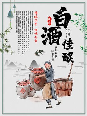 中国风白酒文化宣传PPT