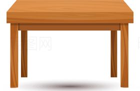 木桌