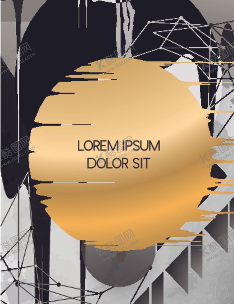 编号：14204009150351434342【酷图网】源文件下载-欧式奢华暗金色图案背景