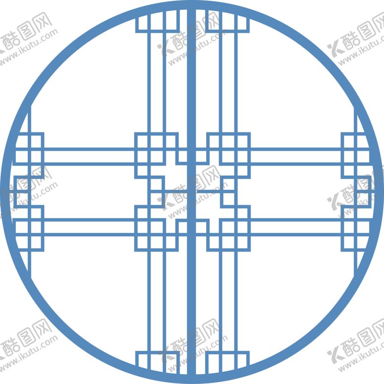 编号：20830505092209294167【酷图网】源文件下载-中式传统图案花纹矢量