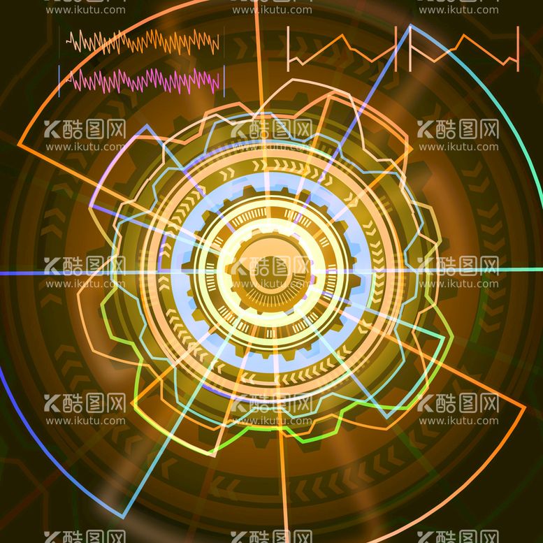 编号：07425910102331287821【酷图网】源文件下载-科技感背景 