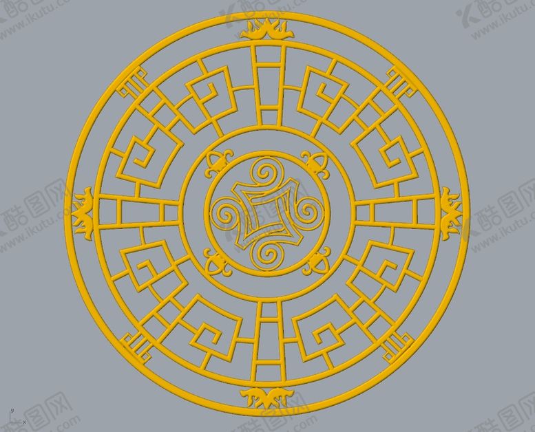 编号：56244510310410276827【酷图网】源文件下载- CAD装饰小品3D模型