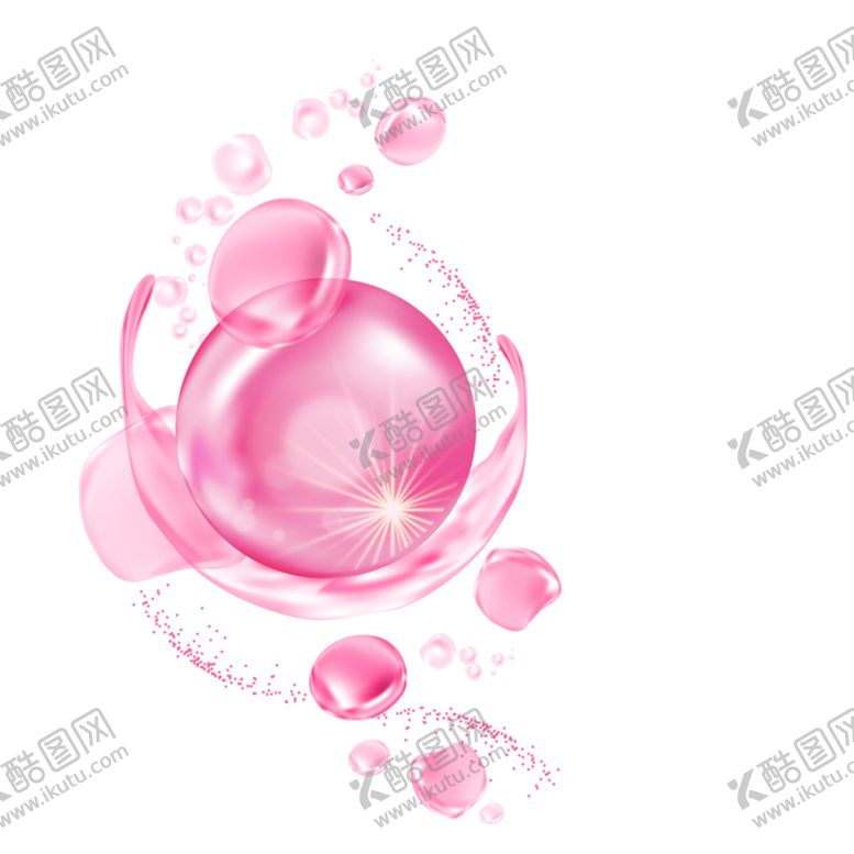 编号：70351110310807475101【酷图网】源文件下载-粉色水泡