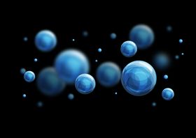 星球蓝色细胞科技医药素材