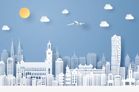 天津旅游城市宣传海报素材
