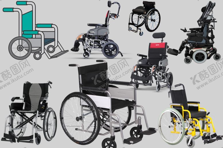 编号：74793209181501401840【酷图网】源文件下载-轮椅