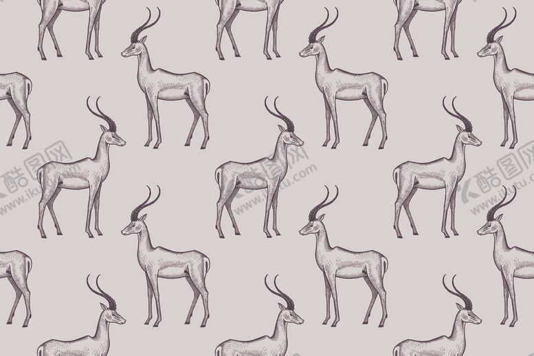 编号：23741210110139397395【酷图网】源文件下载-动物丝巾图案