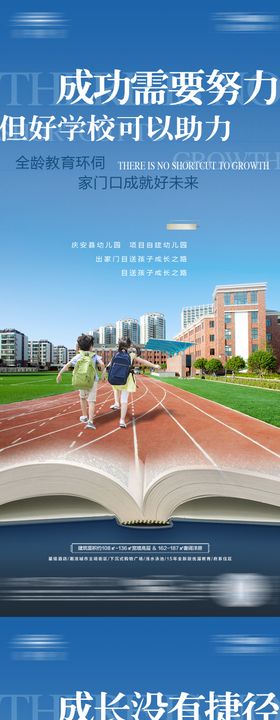 地产学区价值点系列海报