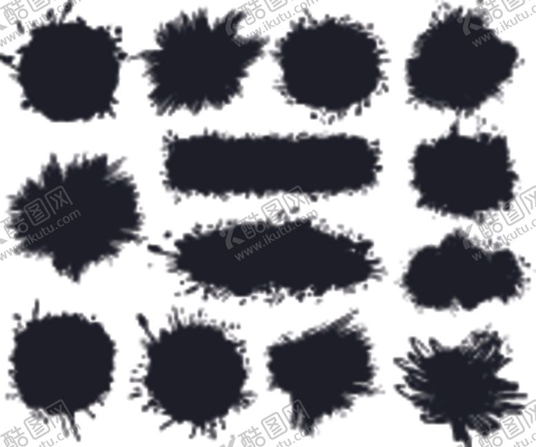 编号：19990409230432417216【酷图网】源文件下载-笔刷水墨