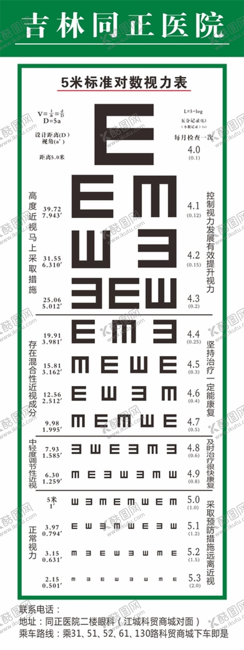 编号：83197409210158205197【酷图网】源文件下载-视力表