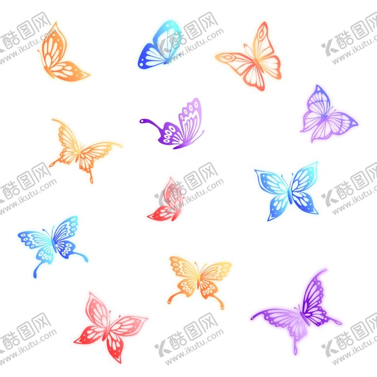 编号：97612812061217044260【酷图网】源文件下载-蝴蝶