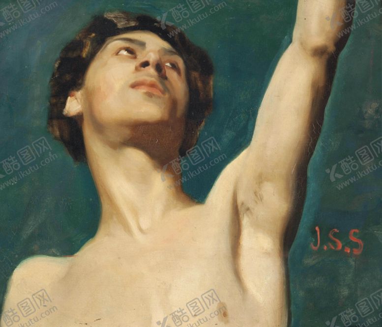 编号：66945209181648062373【酷图网】源文件下载-人物男子古典油画