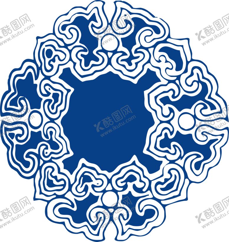 编号：68087007032309243964【酷图网】源文件下载-青花瓷图案