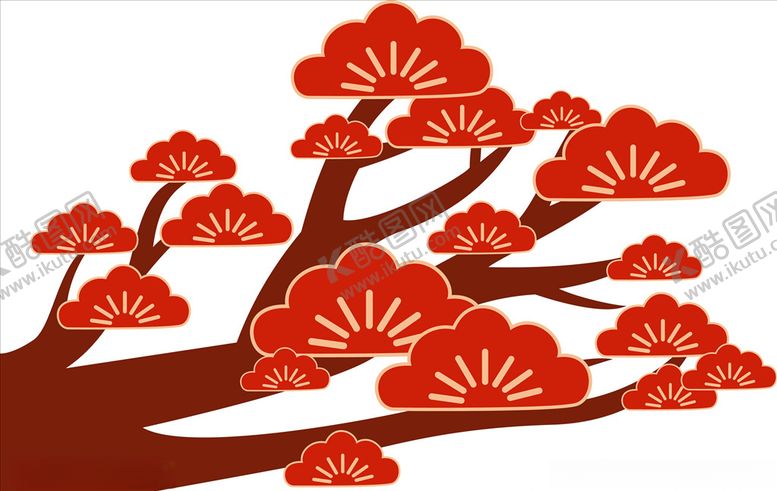 编号：78941405120004471470【酷图网】源文件下载-装饰松树元素