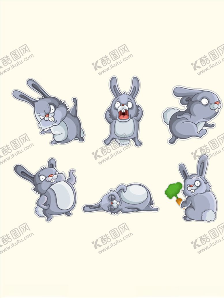 编号：31548404071402113533【酷图网】源文件下载-卡通兔子