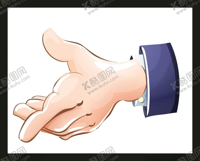 编号：42858402070714023366【酷图网】源文件下载-手绘手势手语
