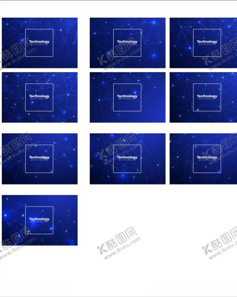 编号：38220805031125228812【酷图网】源文件下载-蓝色科技背景