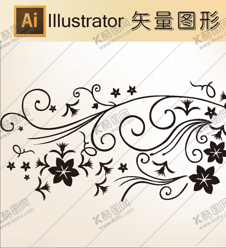 编号：46869506272059053553【酷图网】源文件下载-花草剪纸花草壁纸简洁手绘
