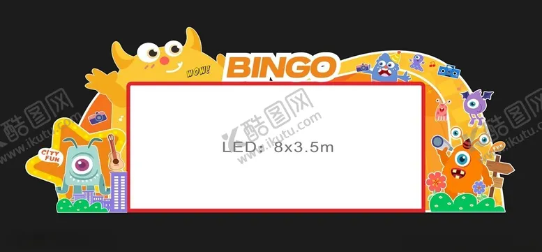 编号：90213701301638203732【酷图网】源文件下载-怪兽舞台
