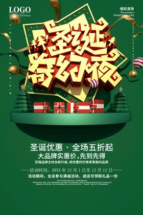 圣诞快乐活动DM嘉年华约惠