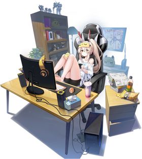 二次元人物美女游戏cg