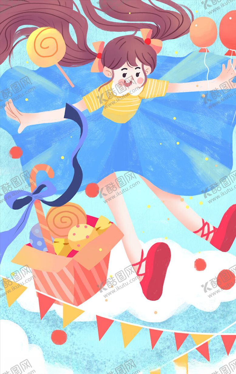 编号：48633705060656071981【酷图网】源文件下载-儿童节海报