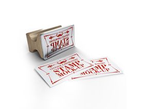 Logo设计盖章纸质展示样机