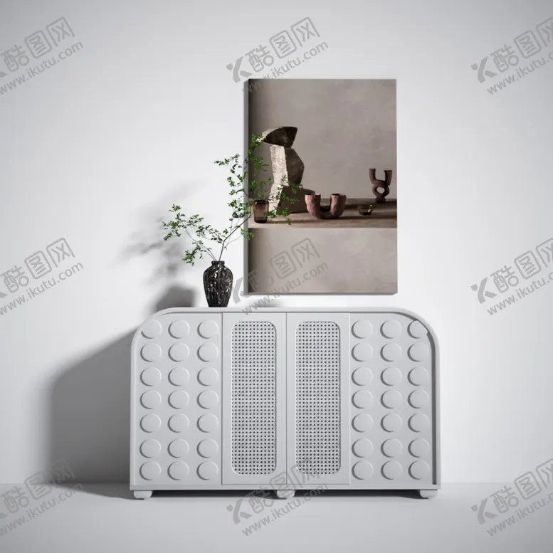 编号：65017911301941381833【酷图网】源文件下载-C4D模型柜子