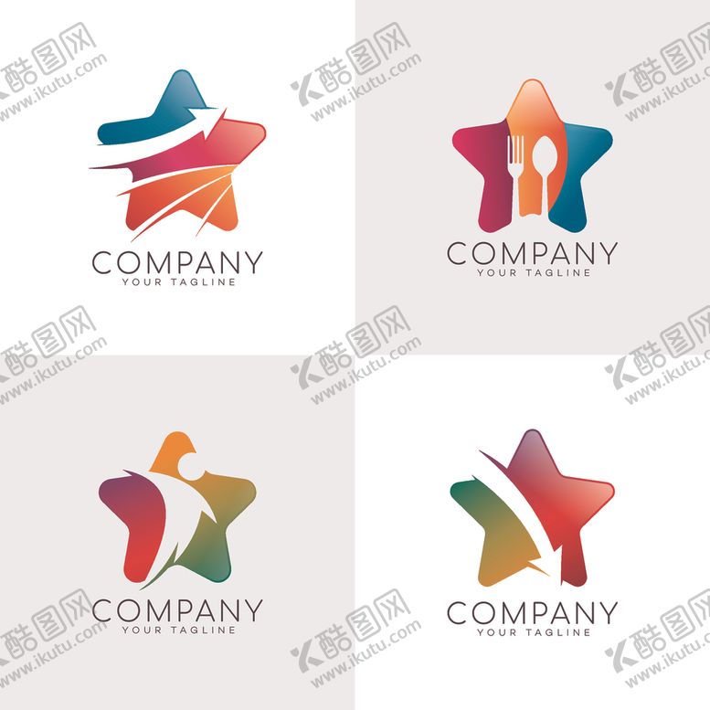 编号：23407410051608125770【酷图网】源文件下载-星星标志