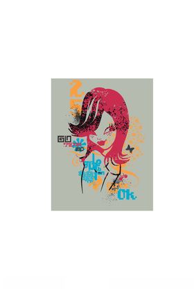 女装人物印花