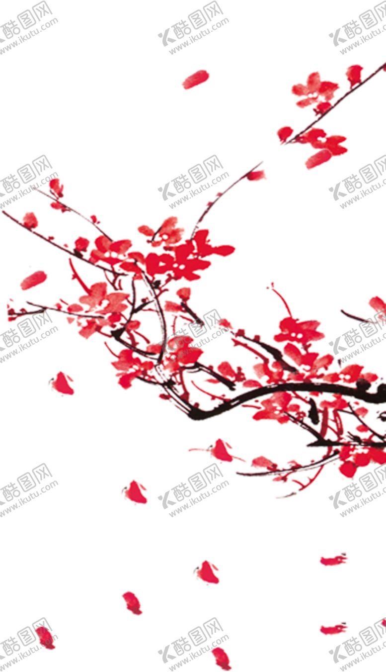 编号：52371907010603173157【酷图网】源文件下载-梅花装饰素材