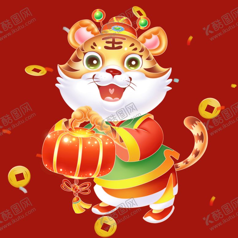 编号：69784009161810000397【酷图网】源文件下载-拜年虎