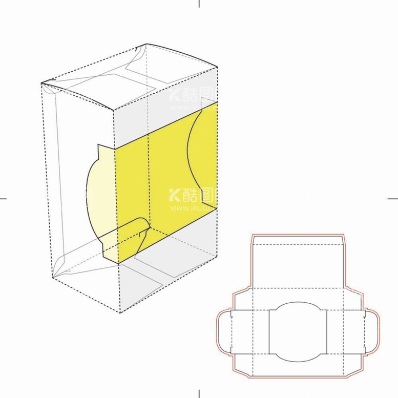 编号：95298612022103498290【酷图网】源文件下载-礼盒刀盒子立面展开图