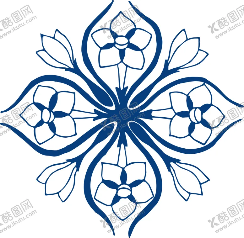 编号：29454506270112289288【酷图网】源文件下载-青花瓷图案