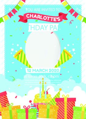 生日邀请函