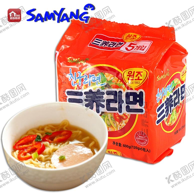 编号：11803009120829149894【酷图网】源文件下载-三养拉面韩国方便面速食面