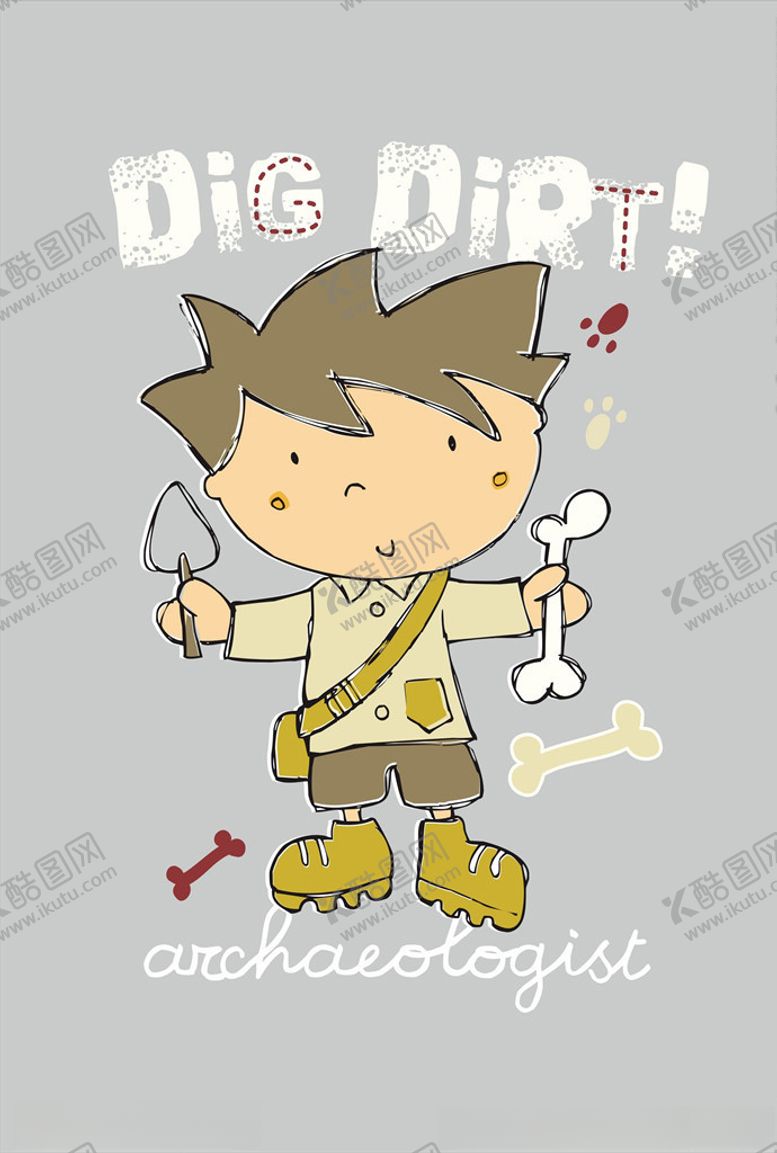 编号：45946310050910007626【酷图网】源文件下载-小清新涂鸦卡通插画