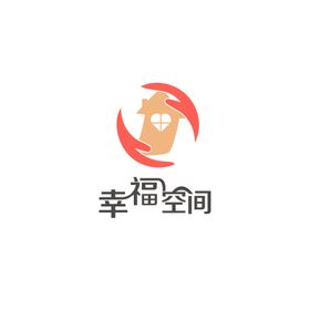 logo设计空间房子守护