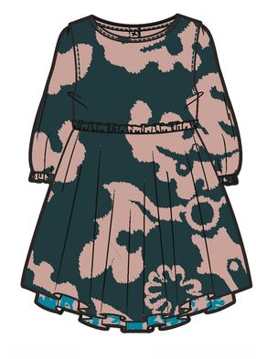 服装款式图夹克V领