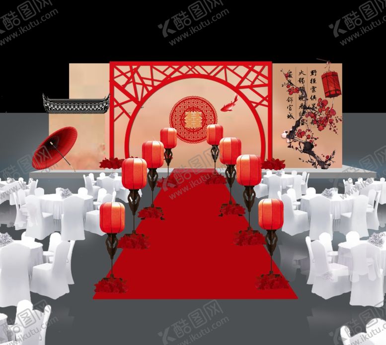 编号：26499903300511127999【酷图网】源文件下载-中式婚礼