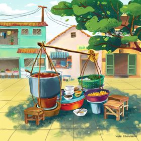 动漫卡通插画图案