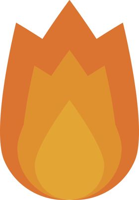 卡通火