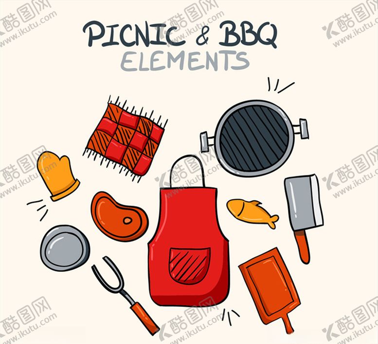 编号：31809409240314548281【酷图网】源文件下载-烧烤元素