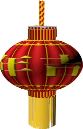 3d旋转鼠年吉祥灯笼