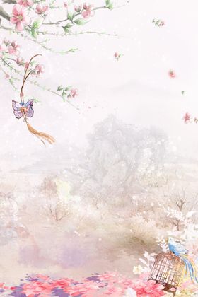 桃花海报