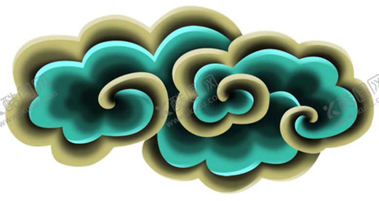 编号：40831109251136572627【酷图网】源文件下载-国潮祥云设计图片