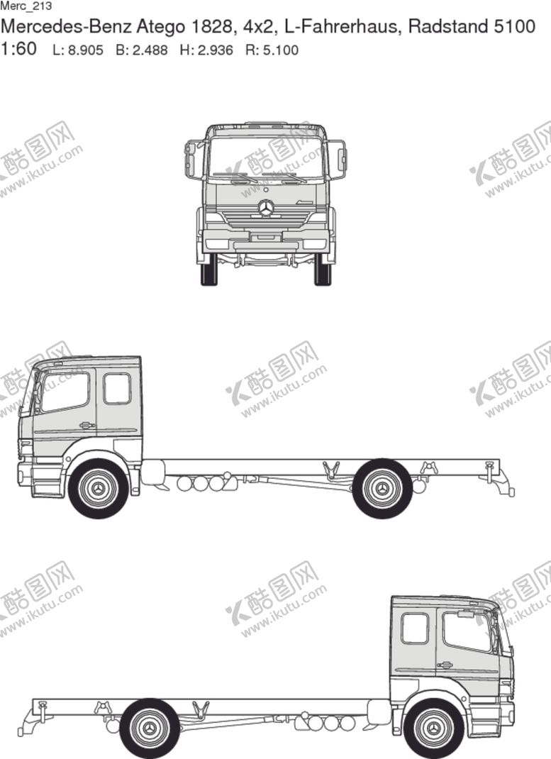 编号：32609906281604434937【酷图网】源文件下载-梅赛德斯工程车